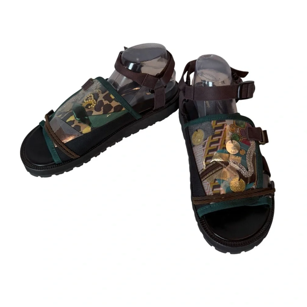 NWOB JAPAN JAPANESE KOLOR BRAND SIZE 10.5 SANDALS VIBRAM